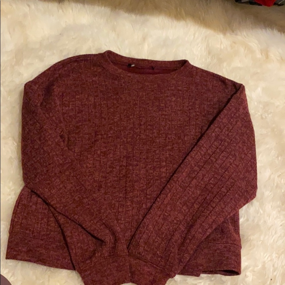 Maroon Sweater